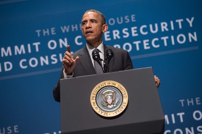 Obama presses Trump on cybersecurity